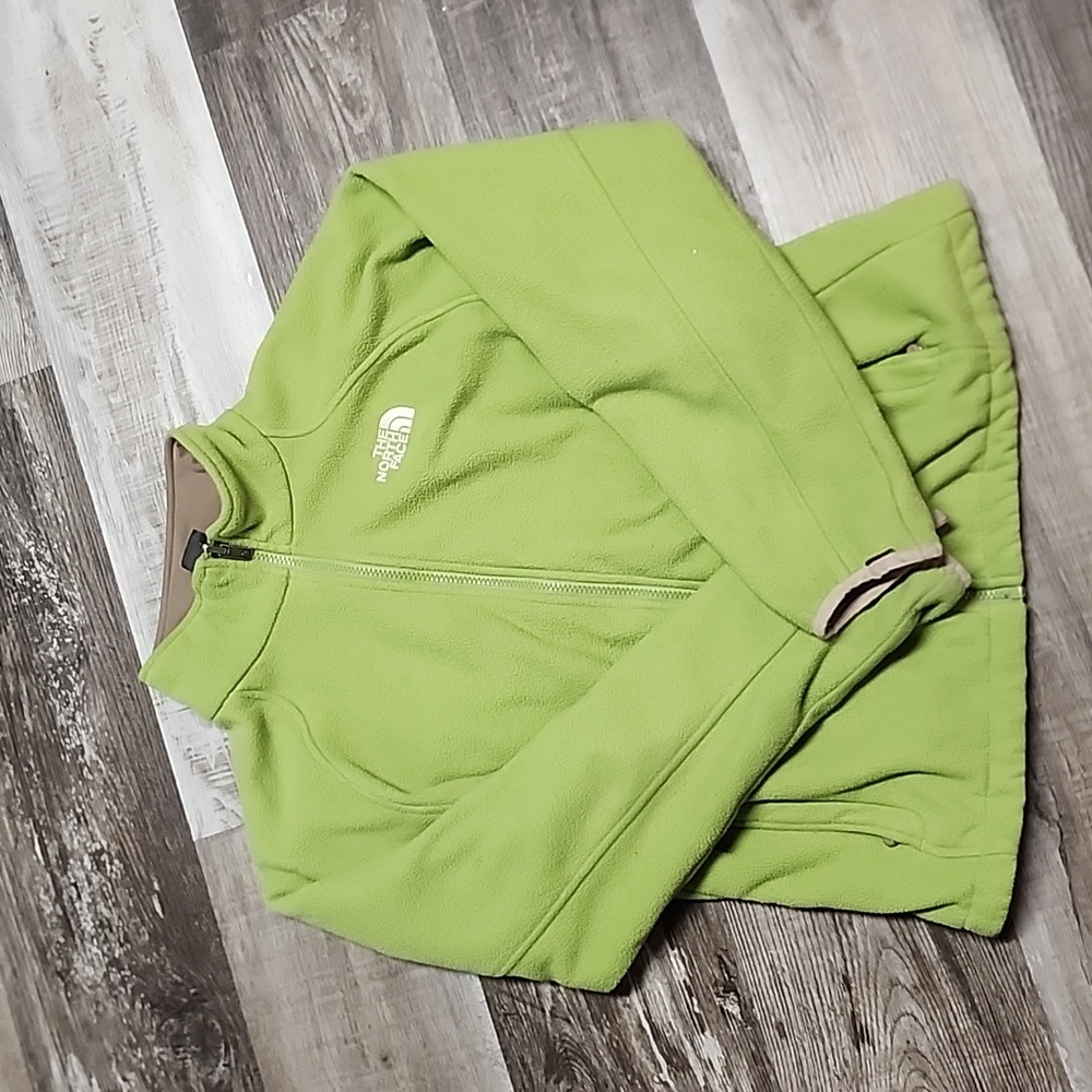 The North Face Green Fleece Jacket